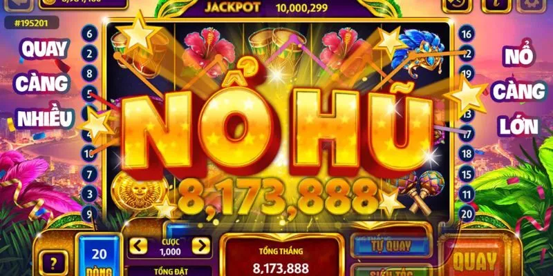 Game nổ hũ online uy tín quy tụ hơn 500 tựa game slot 