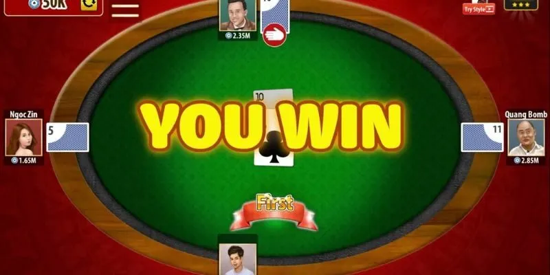 Hướng dẫn cách tính thắng thua trong tiến lên miền nam 